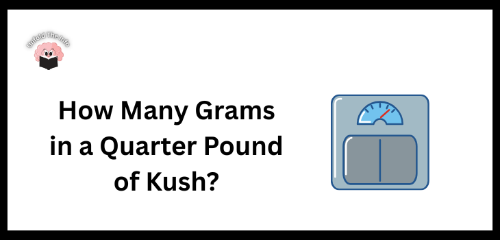 How Many Grams in a Quarter Pound of Kush