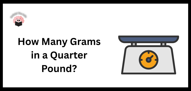 How Many Grams in a Quarter Pound