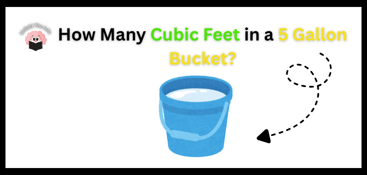 How Many Cubic Feet in a 5 GallonHow Many Cubic Feet in a 5 Gallon Bucket Bucket