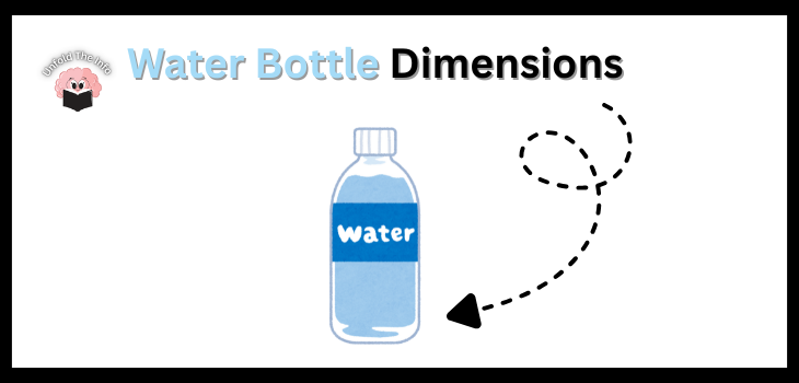 Water Bottle Dimensions